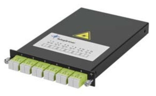 Telegärtner HD3-ES Spleiß-Modu 0,5 HE 6xLC-D OS2/PC 100022375