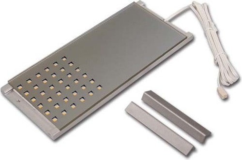 Hera LED-Unterbauleuchte edelstahloptik LED L-Pad 7,5W ww ed