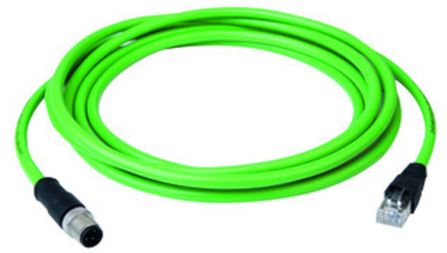Telegärtner STX M12x1-RJ45 VL D-kod. Cat.5 100017290