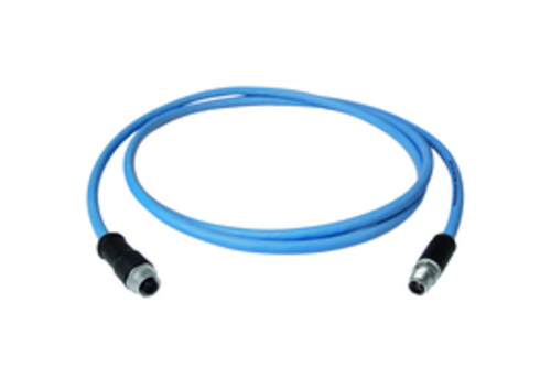 Telegärtner STX M12x1-M12x1 VL X-kod. Cat.6A(IEC) 100017376