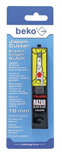 Beko Ersatzklingen Japan-Cutter schwz. 9050207(VE10)