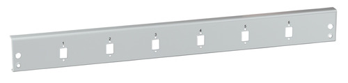 EFB-Elektronik Frontblende 12x Simplex SC/E2000 grau VSB-FP-12SC-S