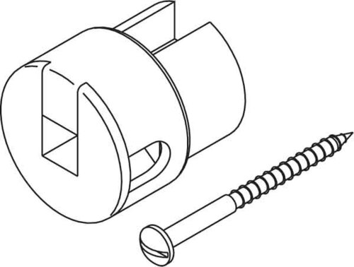 Pollmann Lampen-Kabelträger KT 81 weiß