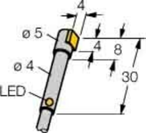 Turck Sensor induktiv BI1-HS540-AP6X