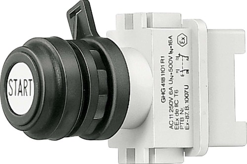 Ceag Sicherheitst. Ex-Drucktaster 1S+1Ö GHG 418 8115 R0001 Ceag Sicherheitst. Ex-Drucktaster 1S+1Ö GHG 418 8115 R0001