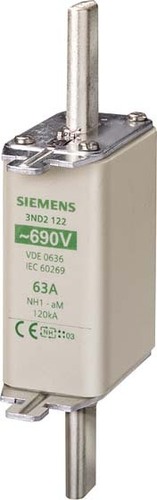 Siemens Dig.Industr. NH-Sicherungseinsatz 100A 690VAC 3ND2130 Siemens Dig.Industr. NH-Sicherungseinsatz 100A 690VAC 3ND2130