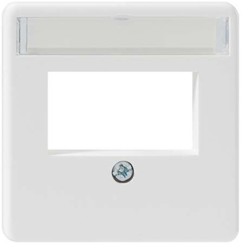Rutenbeck Zentralplatte 2-fach,pws RAL1013 ZSt UM-MA 2 pws