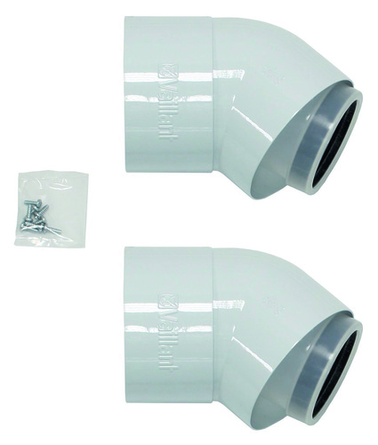 Vaillant Bogen 45 Grad 80/125 PP 303211 (VE2)