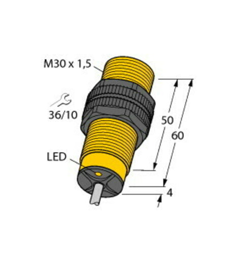 Turck Sensor induktiv NI15-S30-AP6X