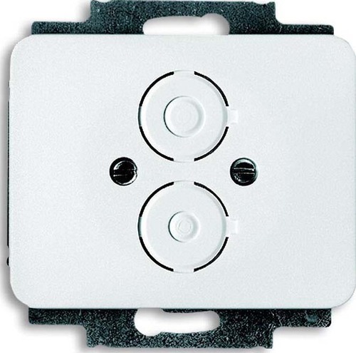 Busch-Jaeger Zentralscheibe stws gl f.Kleinsteckdosen 1748-24G Busch-Jaeger Zentralscheibe stws gl f.Kleinsteckdosen 1748-24G