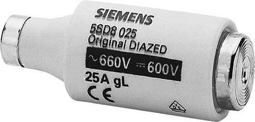 Siemens Dig.Industr. Sicherungseinsatz DIII, 25A, 690V 5SD8025