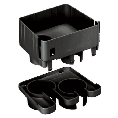 Panduit Befestigung 2-Port 38mm FRIDT4X4LBL