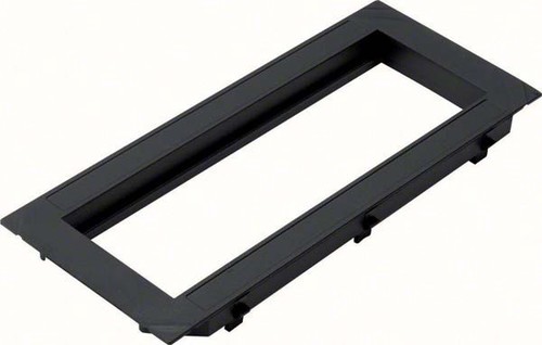 Tehalit Abdeckplatte für 3 Geräte Mosaik 2 Modul 45 GBMBV34R3