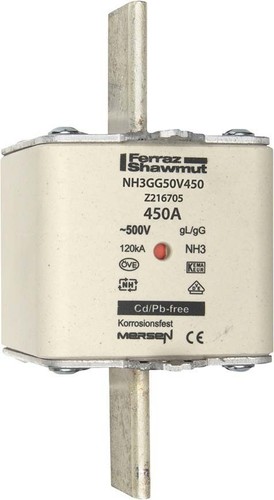 Mersen NH-Sicherungseinsatz SF Gr.3 gG 450A/500V KM NH3GG50V450