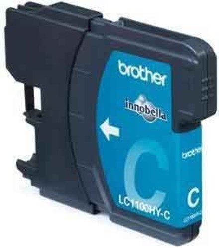 Brother Tintenpatrone cyan LC-1100HYC