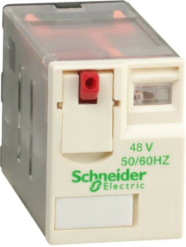 Schneider Electric Miniatur-Steckrelais 48V AC RXM4GB1E7