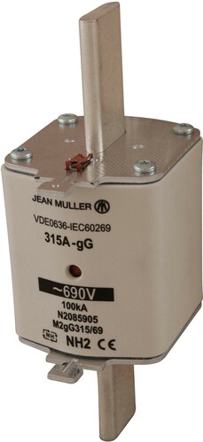 Müller NH-Sicherung M2GG/315/690 2-315A-GL-690