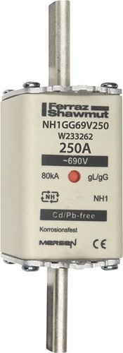 Mersen NH-Sicherungseinsatz SF Gr.1 gG 250A/690V KM NH1GG69V250