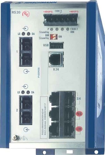 Hirschmann INET PoE Rail Switch RS22-0800S2S2SPAEHF
