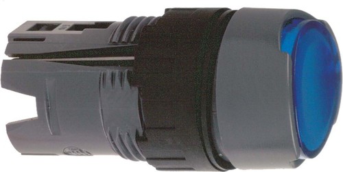 Schneider Electric Frontelement Drucktaster D 16mm, blau ZB6AW6