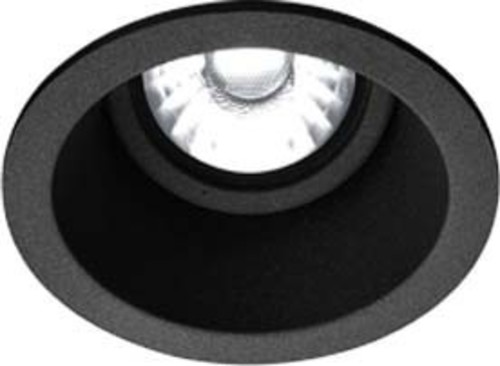 LTS Licht&Leuchten LED-Einbaustrahler 4000K 840 FLOOD VTRS 12.0540.25 sw