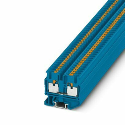 Phoenix Contact Mini-Durchgangsklemme 0,14-4qmm, AWG 26-12 MPT 2,5 BU Phoenix Contact Mini-Durchgangsklemme 0,14-4qmm, AWG 26-12 MPT 2,5 BU