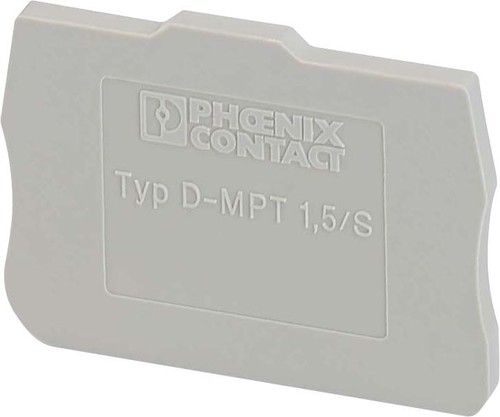 Phoenix Contact Abschlussdeckel L=33,55mm, B=2,2mm D-MPT 1,5/S