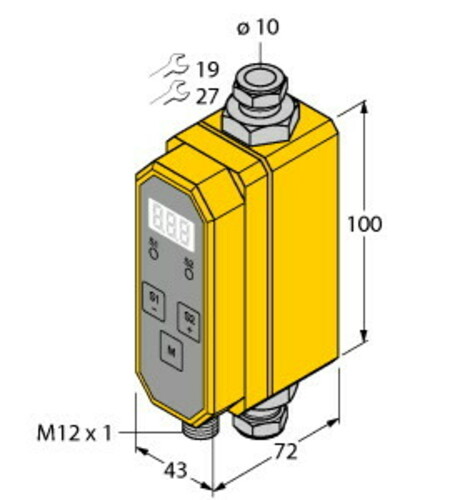 Turck Inline-Sensor Auswertelektronik FTCI-10D1 #6870041