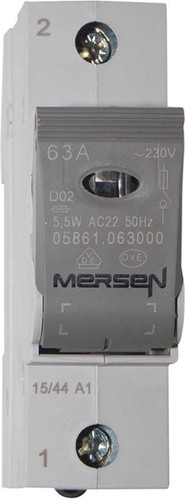 Mersen Lasttrennschalter NEOZED D02 63A/230/400V 1-p 05861.063000