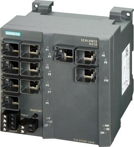 Siemens Dig.Industr. Industrial EtherNet Switch 3x10/100/1000MBIT/S 6GK5310-0FA10-2AA3
