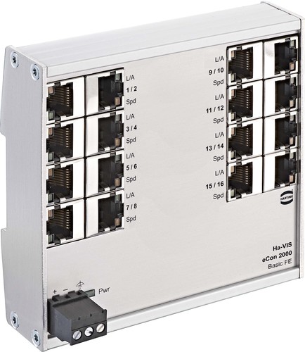 Harting Eth. Switch 16x10/100 eCon 2160B-A-P 24020160010