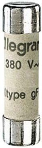 Legrand Zylindersicherung m.Melder 10A,8,5x31,5mm, gG Legrand 012410 Legrand Zylindersicherung m.Melder 10A,8,5x31,5mm, gG Legrand 012410