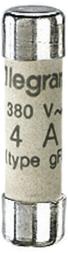 Legrand (BT) Zylindersicherung m.Melder 12A,8,5x31,5mm, gG 12412