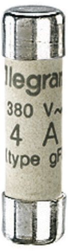 Legrand Zylindersicherung m.Melder 12A,8,5x31,5mm, gG Legrand 012412 Legrand Zylindersicherung m.Melder 12A,8,5x31,5mm, gG Legrand 012412