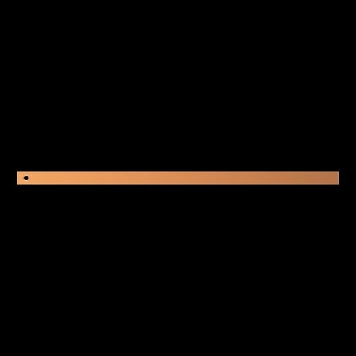 Striebel&John Kupferschiene 30x10mm L:753mm ZX2132