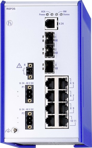 Hirschmann INET Fast Ethernet RSP Switch 11 Port, RJ45+SFP RSP35-0803#942053007