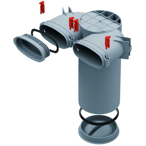 Helios Ventilatoren FlexPipeDecken Wandkastenf. Decken FRS-DWK 2-51/125 Helios Ventilatoren FlexPipeDecken Wandkastenf. Decken FRS-DWK 2-51/125