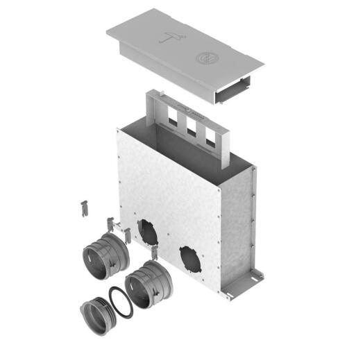 Helios Ventilatoren FlexPipeMulti-Boden f.Boden FRS-MBK 2-75 Helios Ventilatoren FlexPipeMulti-Boden f.Boden FRS-MBK 2-75