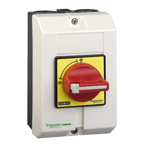 Schneider Electric Leergehäuse Frontsch., gelb,IP65 VCFXGE1