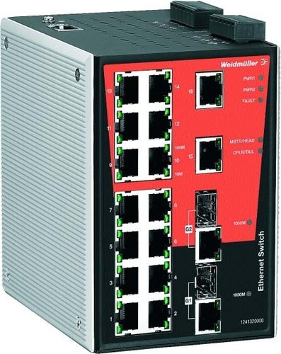 Weidmüller Netzwerk-Switch IE-SW-PL18M-2GC-16TX