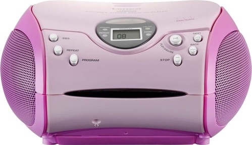 LENCO UKW-Radio m.CD stereo,pink SCD-24 PINK