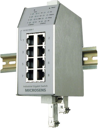 Microsens ProfiLine Switches Gigabit 7x10/100, 3xSFP MS650869PM-48-V2