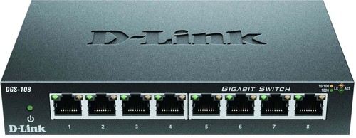 DLink Deutschland Gigabit Switch 8-Port Layer 2 DGS-108/E