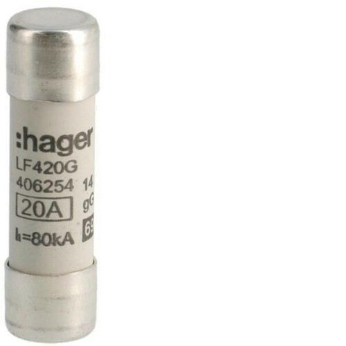 Hager Sicherung 14x51mm gG 20A LF420G