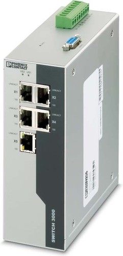 Phoenix Contact Netzwerk Switch 6 RJ45-Ports TFL SWITCH 3006T2FXS