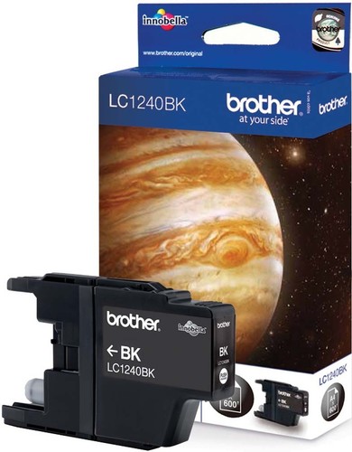 Brother Tintenpatrone schwarz LC-1240BK