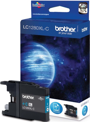 Brother Tintenpatrone cyan LC-1280XLC