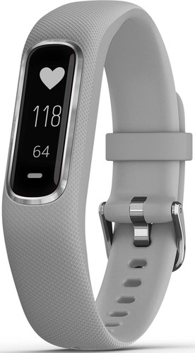 Garmin Fitness-Tracker hellgrau/silber vivosmart4 hgr/si SM