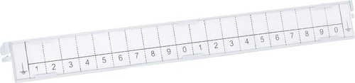 CobiNet Klappbarer Schilderrahmen 1/20 m.Papierschild 102249