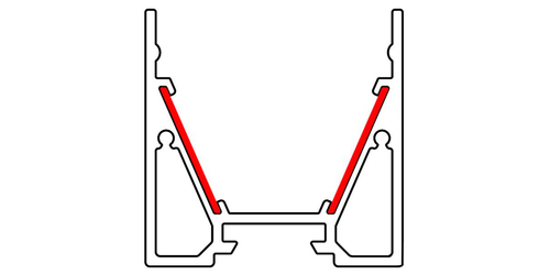 Barthelme Reflektorband f.Aluprofil Catania 62399817 Barthelme Reflektorband f.Aluprofil Catania 62399817